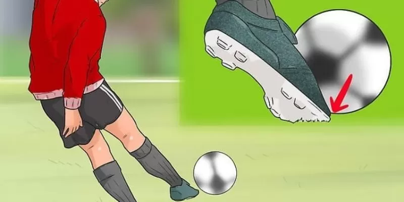 Thực hiện bằng mu bàn chân Thực hiện bằng mu bàn chân