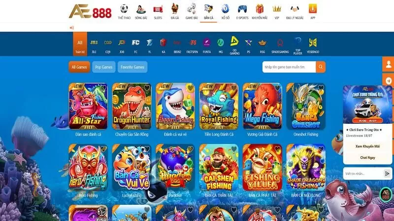 Bắn cá là trò chơi đơn giản được nhiều người yêu thích Bắn cá là trò chơi đơn giản được nhiều người yêu thích