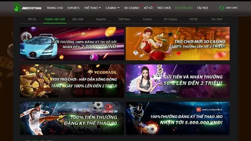 Những chương trình khuyến mãi siêu hot chỉ có tại sân chơi đẳng cấp này Những chương trình khuyến mãi siêu hot chỉ có tại sân chơi đẳng cấp này