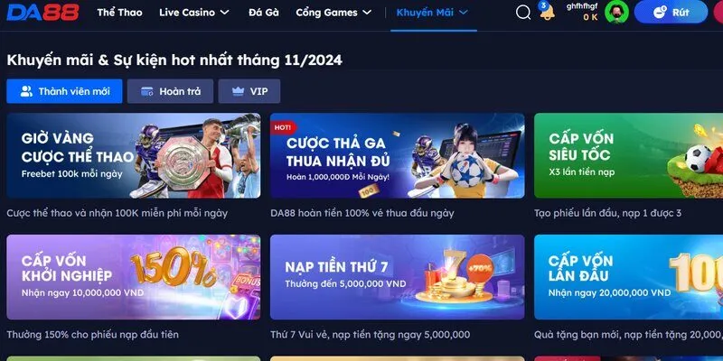 Khuyến mãi siêu đỉnh tại nền tảng Khuyến mãi siêu đỉnh tại nền tảng